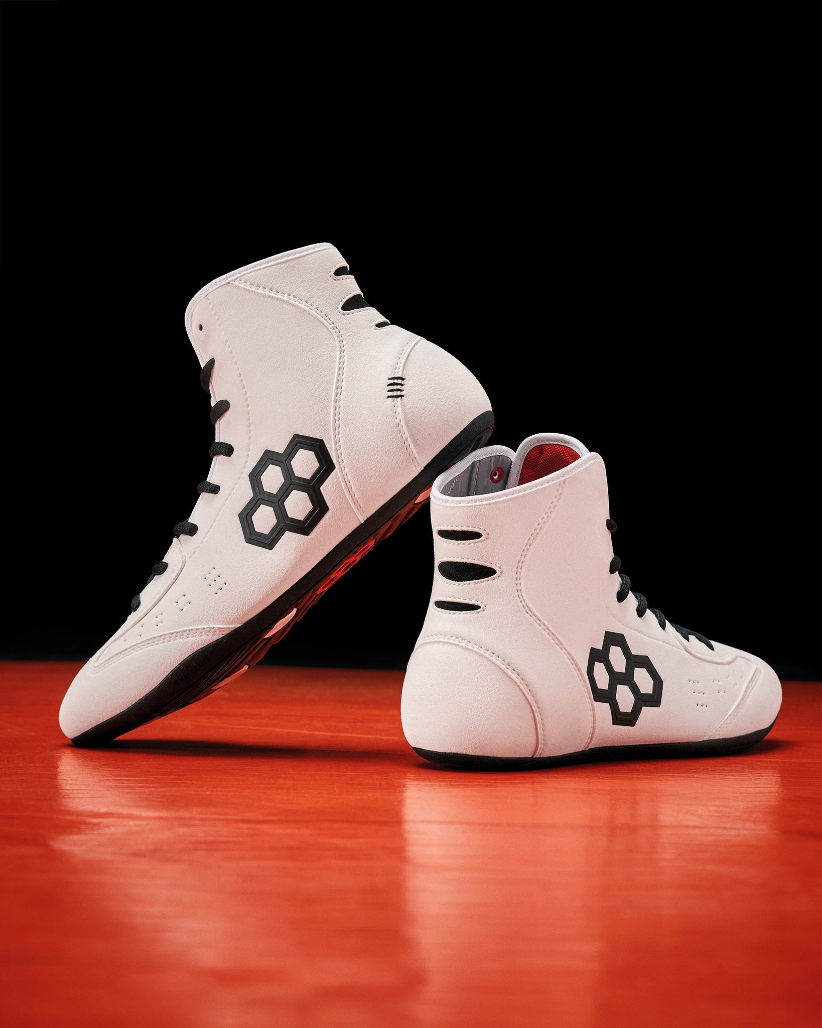 RUDIS RUDIS International Adult Wrestling Shoes - White/Black
