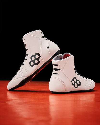 RUDIS RUDIS International Adult Wrestling Shoes - White/Black