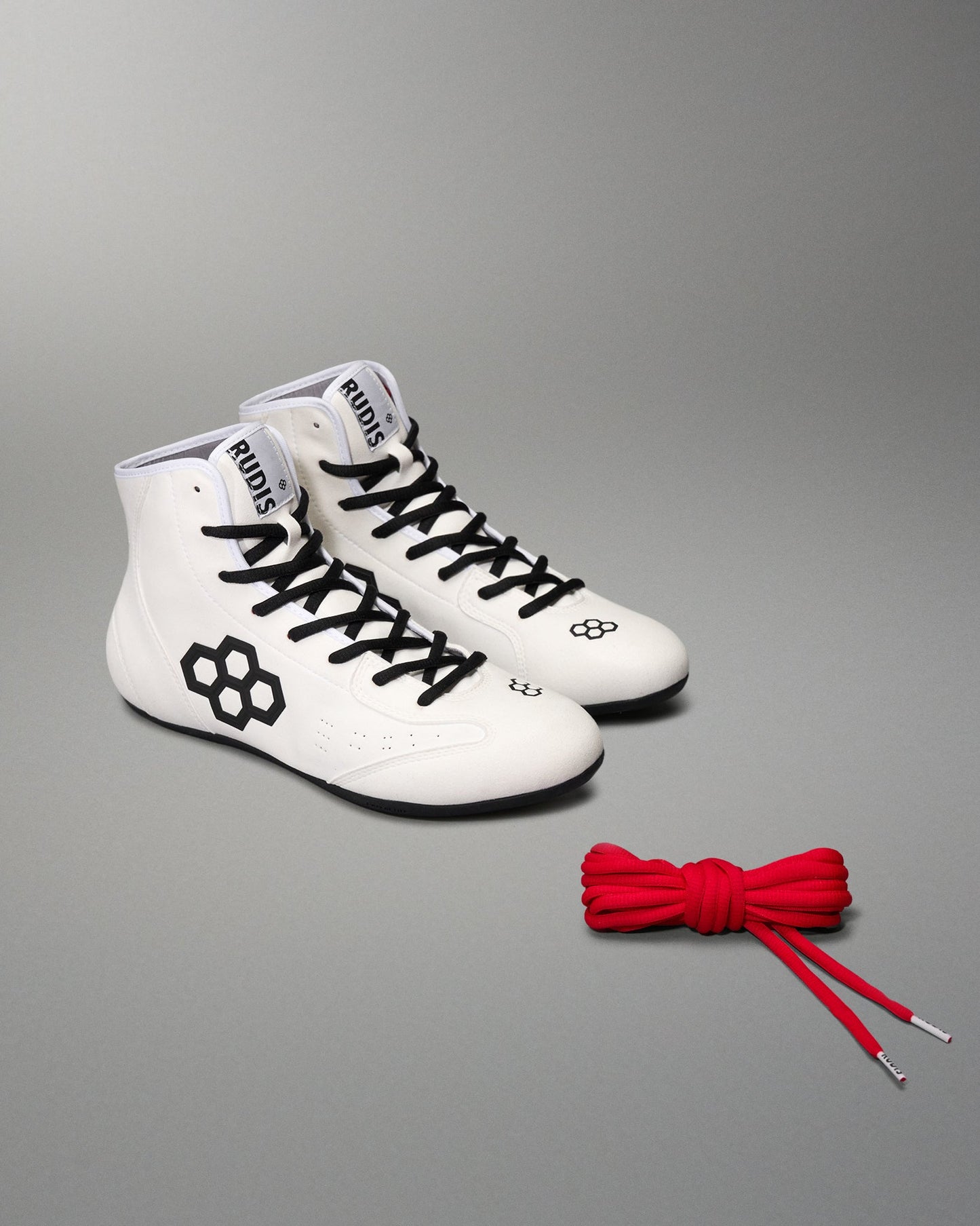 RUDIS RUDIS International Adult Wrestling Shoes - White/Black