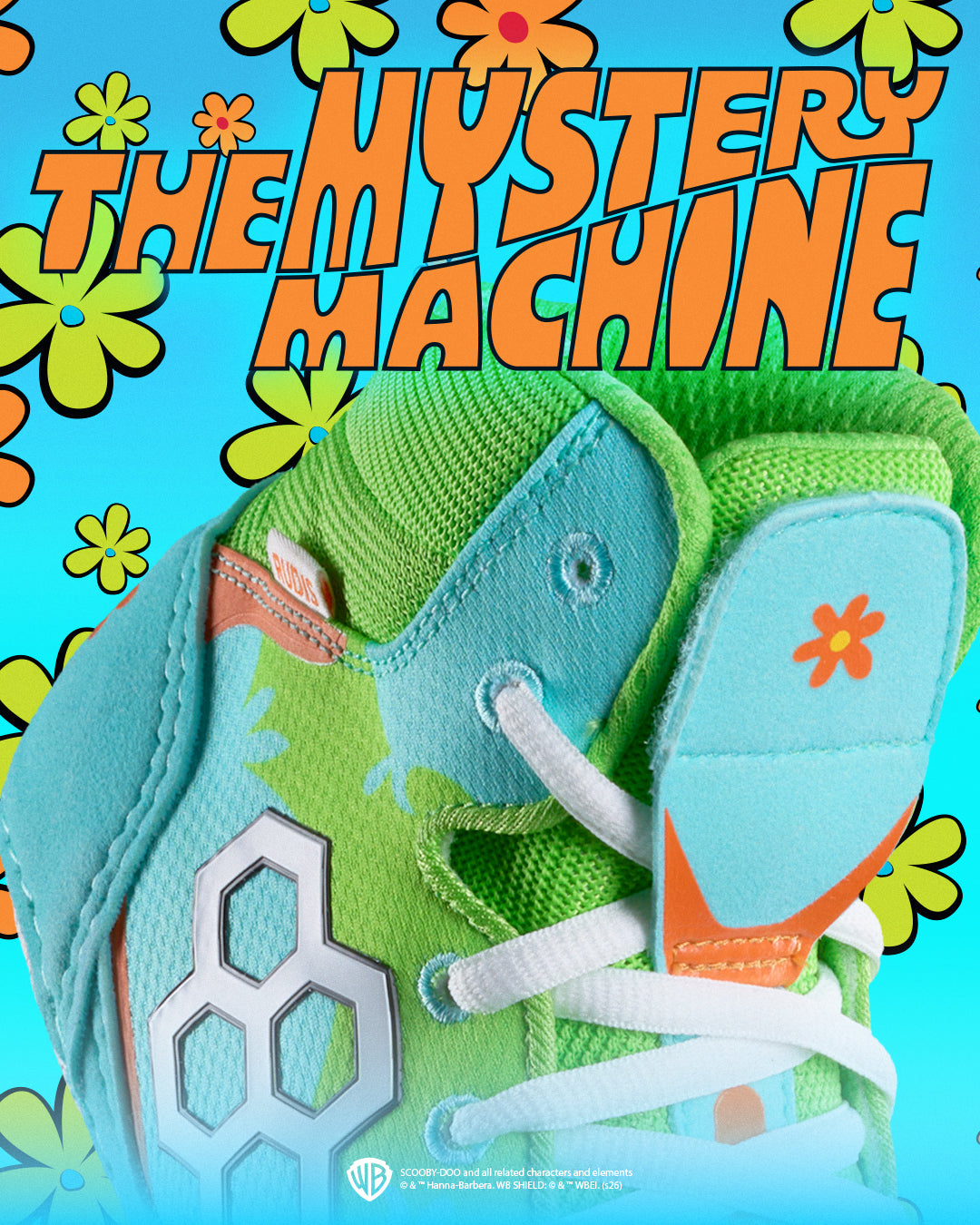 RUDIS Scooby-Doo Colt 4.0 Adult Wrestling Shoes - Mystery Machine