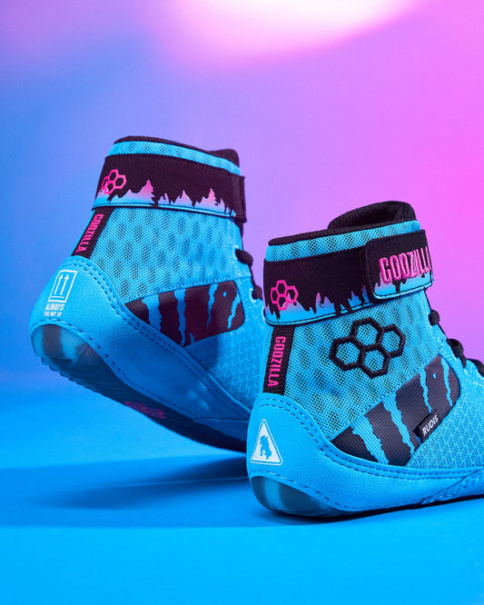 RUDIS Godzilla Samurai Speed Adult Wrestling Shoes - Godzilla