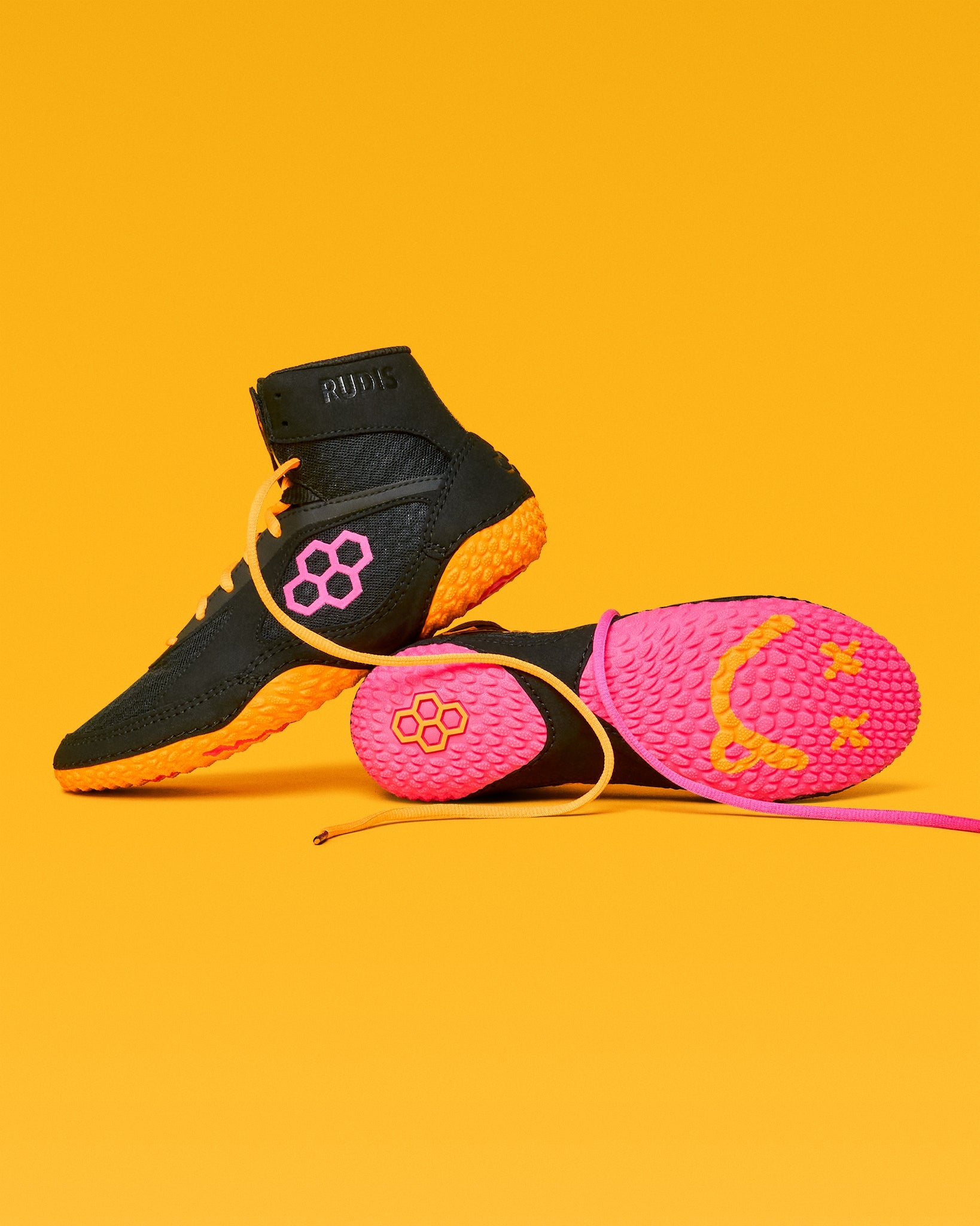RUDIS RUDIS Alpha 2.0 Youth Wrestling Shoes - Happy 2.0