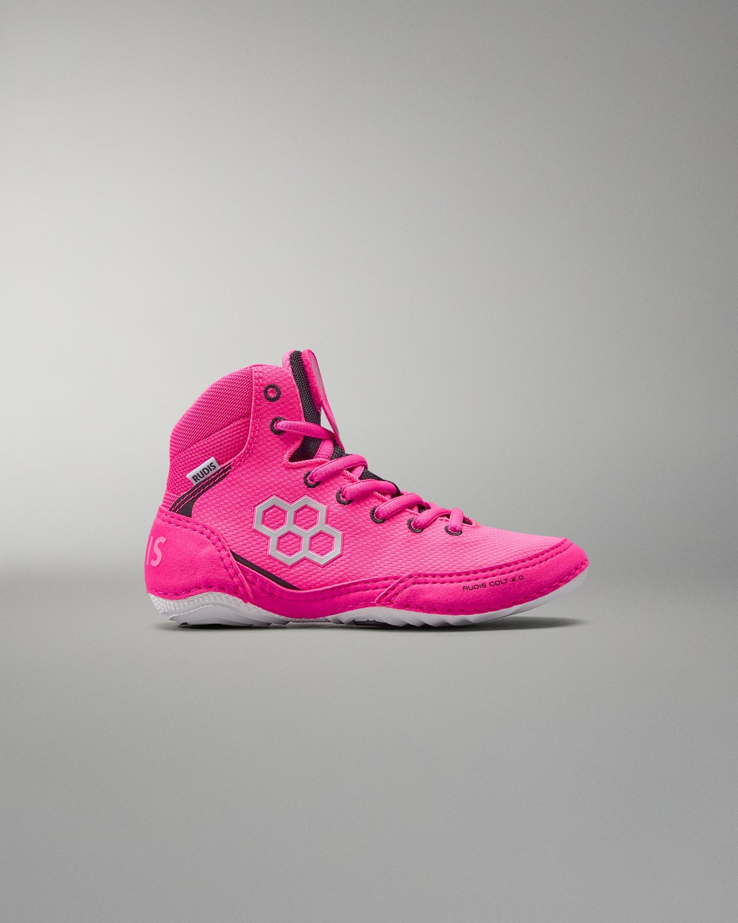 RUDIS Pink Colt 4.0 Youth Wrestling Shoes – Light, Fast & Fierce