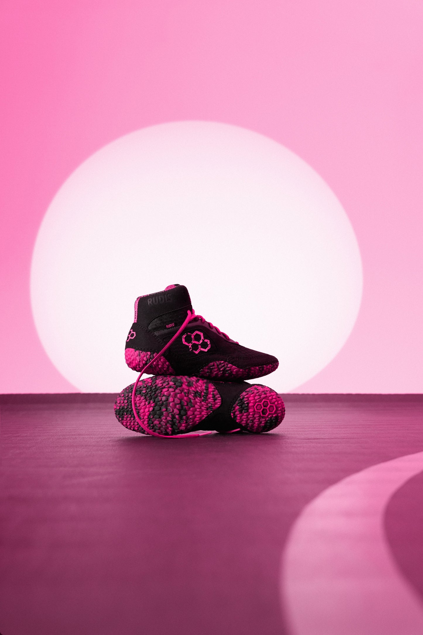 RUDIS RUDIS Alpha 2.0 Youth Wrestling Shoes - Pink Power