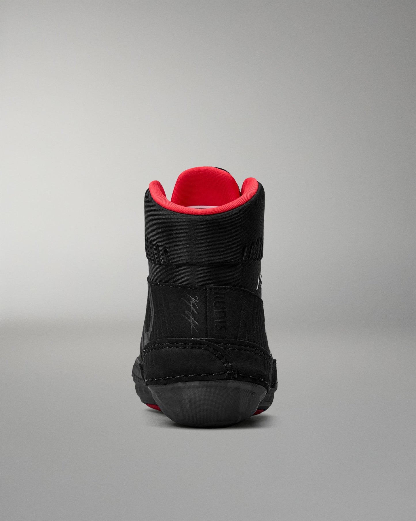 RUDIS RUDIS KS Power Youth Wrestling Shoes - Black/Red