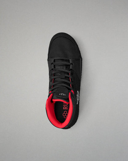 RUDIS RUDIS KS Power Youth Wrestling Shoes - Black/Red