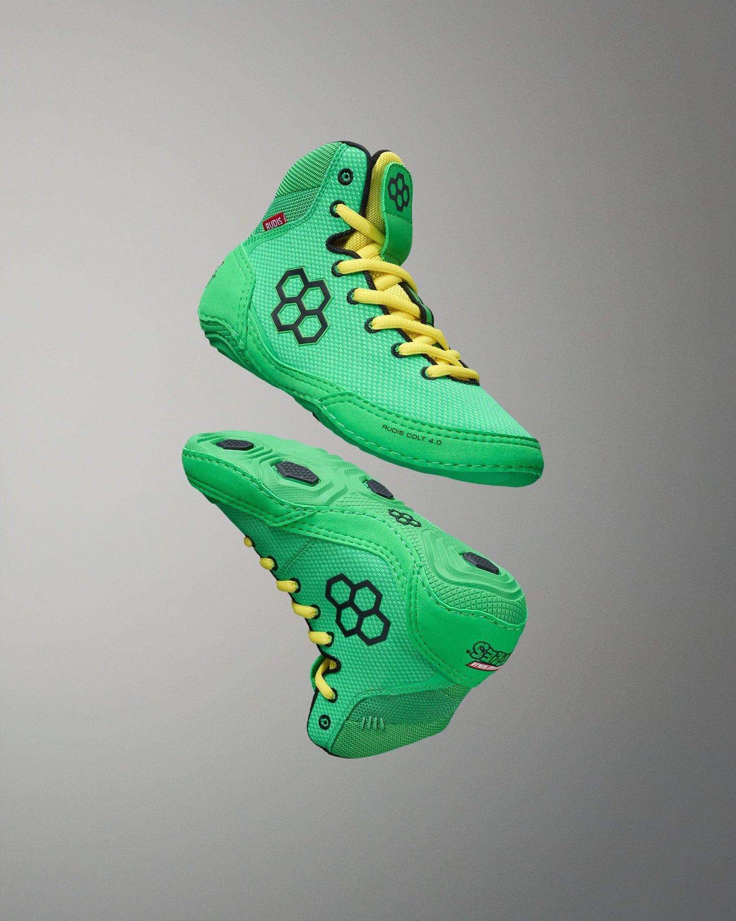 RUDIS RUDIS Colt 4.0 Youth Wrestling Shoes - Ninja Turtle