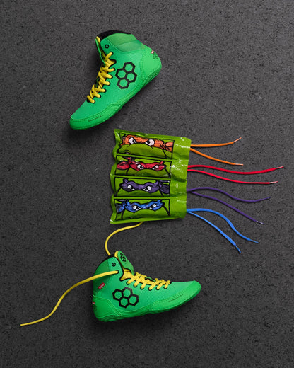 RUDIS RUDIS Colt 4.0 Youth Wrestling Shoes - Ninja Turtle
