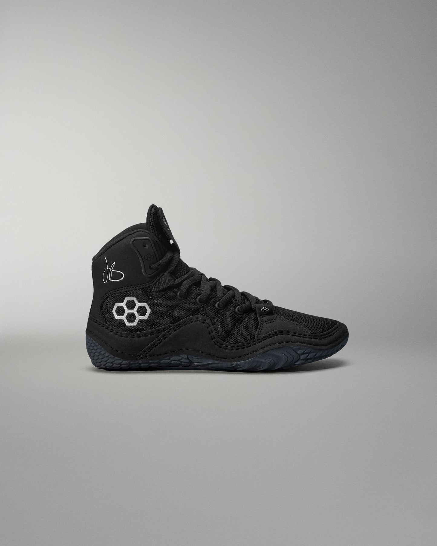 RUDIS JB1 Youth Wrestling Shoes - Black Metal