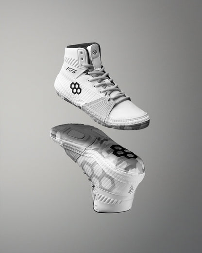 RUDIS RUDIS KS Power Youth Wrestling Shoes - White/Camo