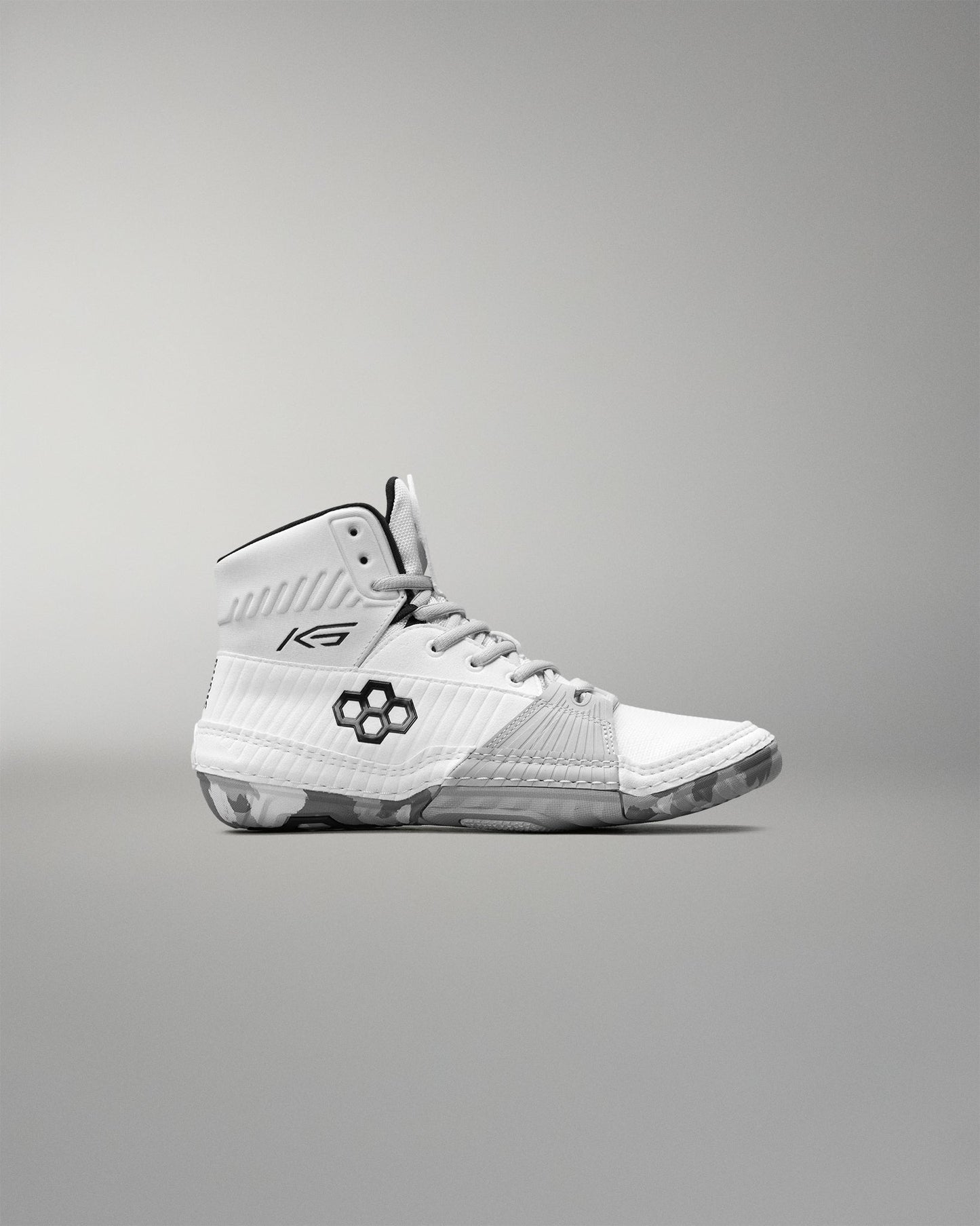 RUDIS RUDIS KS Power Youth Wrestling Shoes - White/Camo