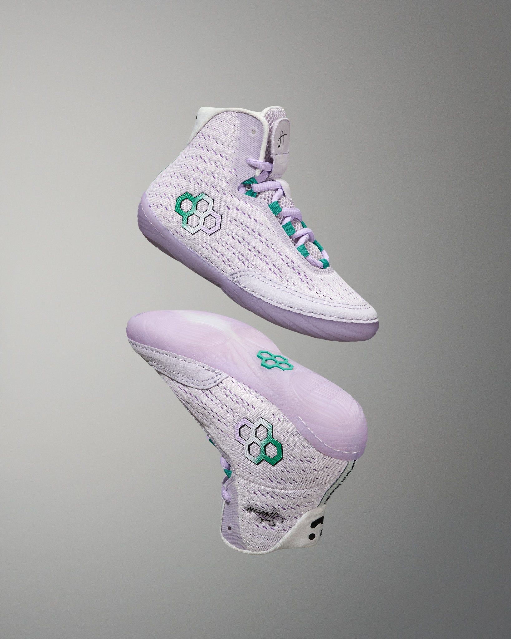 RUDIS Sarah Hildebrandt Girl's Wrestling Shoes - Electric Lilac