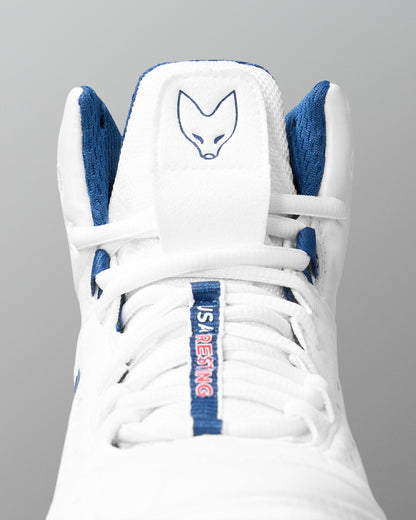 RUDIS USA Wrestling SF-Tbilisi 2.0 Youth Wrestling Shoes - USA White