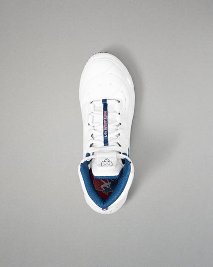 RUDIS USA Wrestling SF-Tbilisi 2.0 Youth Wrestling Shoes - USA White
