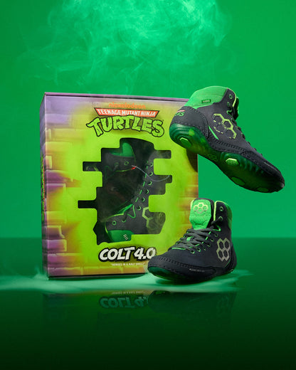RUDIS TMNT Colt 4.0 Youth Wrestling Shoes - Dark Turtle