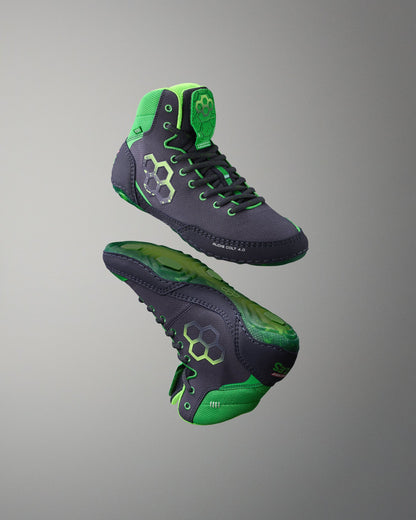 RUDIS TMNT Colt 4.0 Youth Wrestling Shoes - Dark Turtle