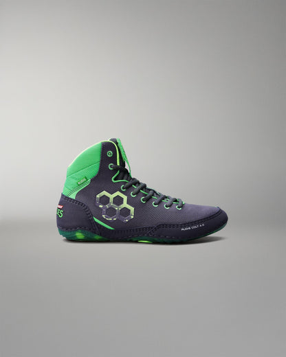 RUDIS TMNT Colt 4.0 Youth Wrestling Shoes - Dark Turtle