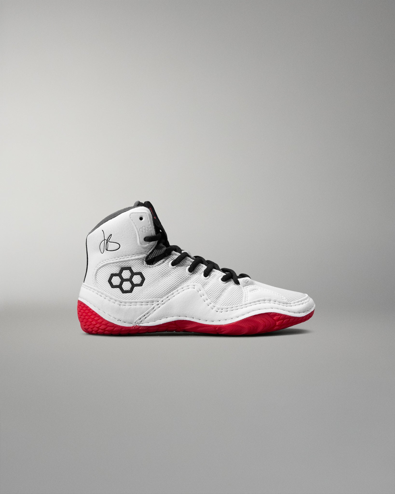 RUDIS JB1 Youth Wrestling Shoes - White Hot