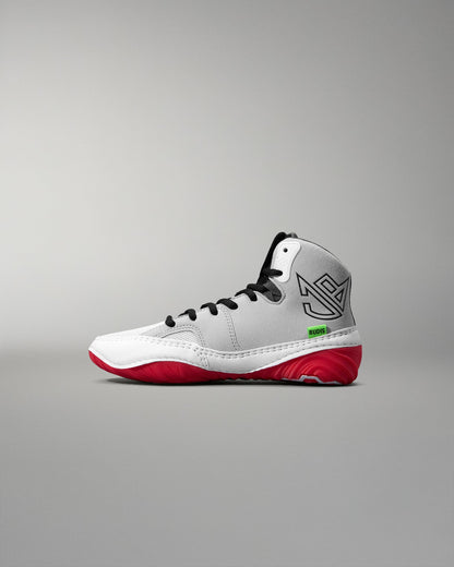RUDIS JB1 Youth Wrestling Shoes - White Hot