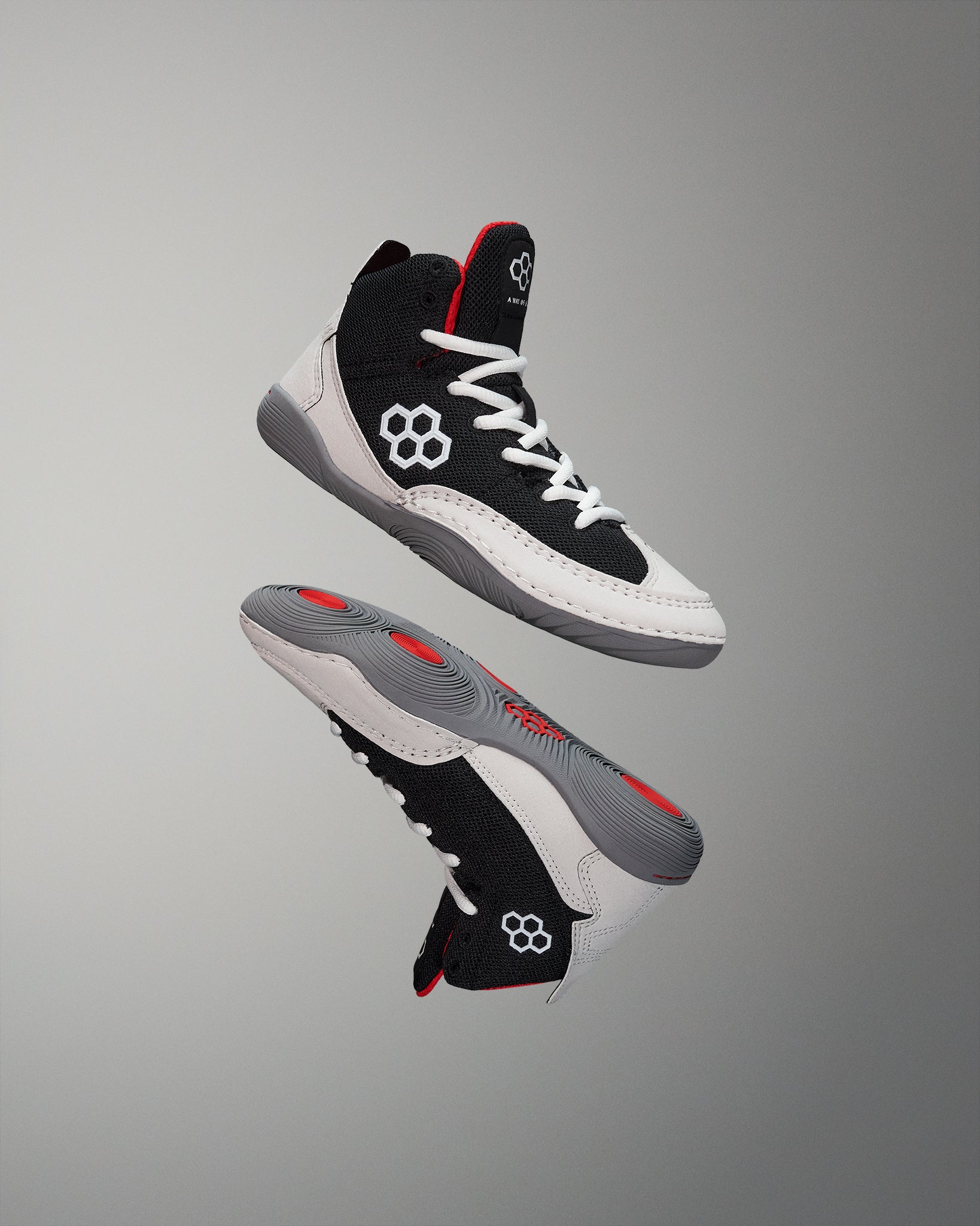 RUDIS RUDIS Courage Youth Wrestling Shoes - Midnight Smoke - Embrace Power