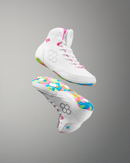 RUDIS RUDIS Colt 4.0 Youth Wrestling Shoes - Neon Cereal Milk