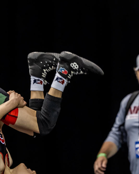 RUDIS USA Wrestling SF-Tbilisi 2.0 Youth Wrestling Shoes - USA Black