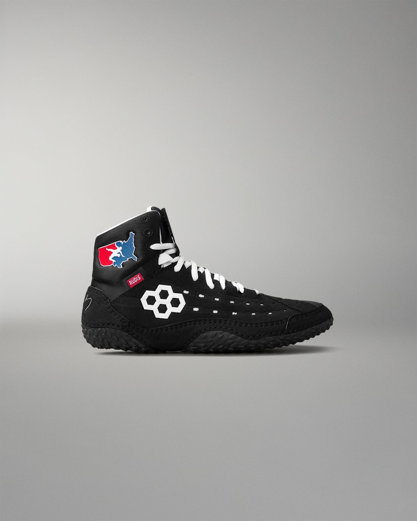 RUDIS USA Wrestling SF-Tbilisi 2.0 Youth Wrestling Shoes - USA Black