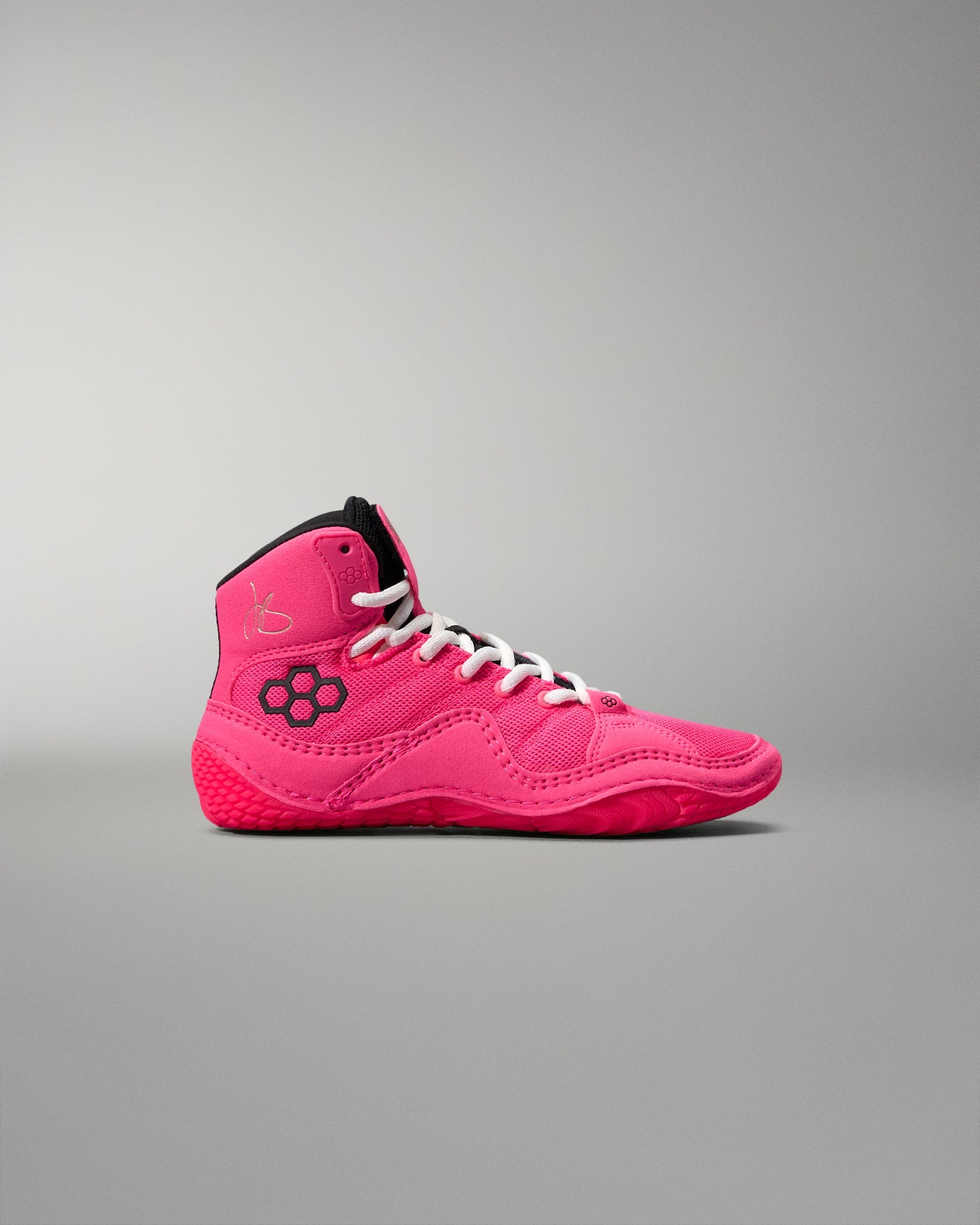 RUDIS JB1 Youth Wrestling Shoes - Flamingo Pink