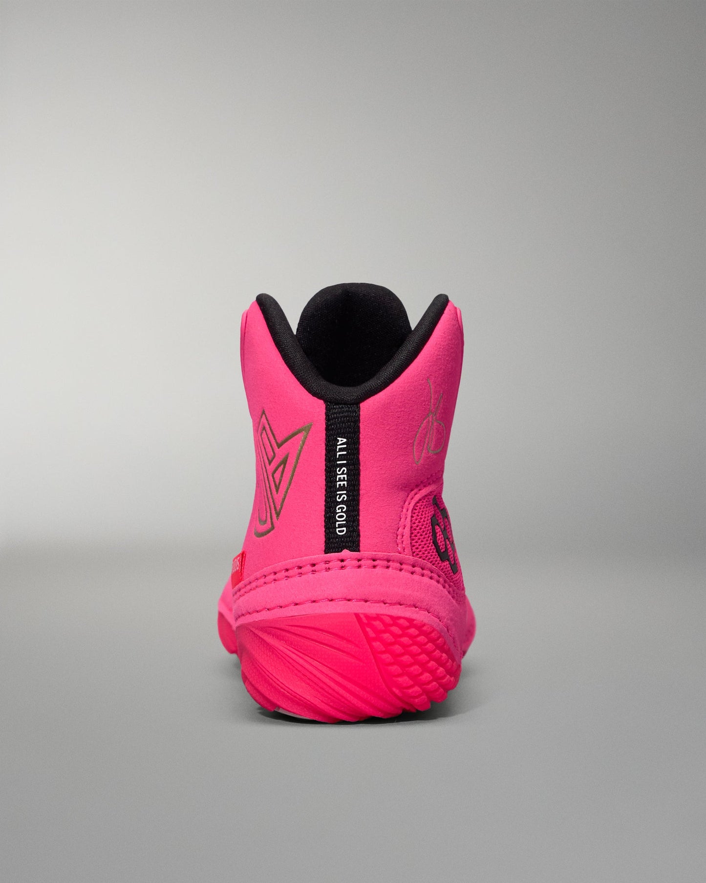 RUDIS JB1 Youth Wrestling Shoes - Flamingo Pink