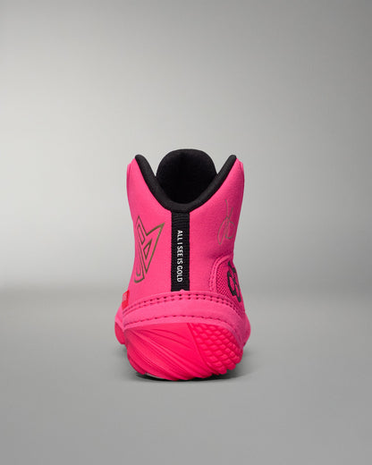 RUDIS JB1 Youth Wrestling Shoes - Flamingo Pink