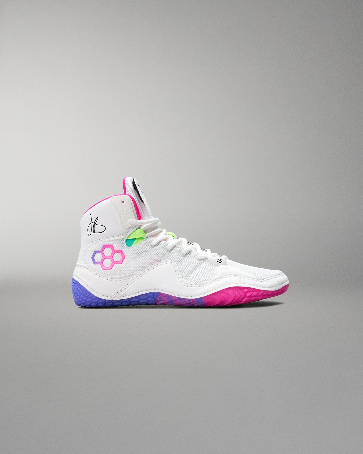 RUDIS JB1 Youth Wrestling Shoes - Neon Surge