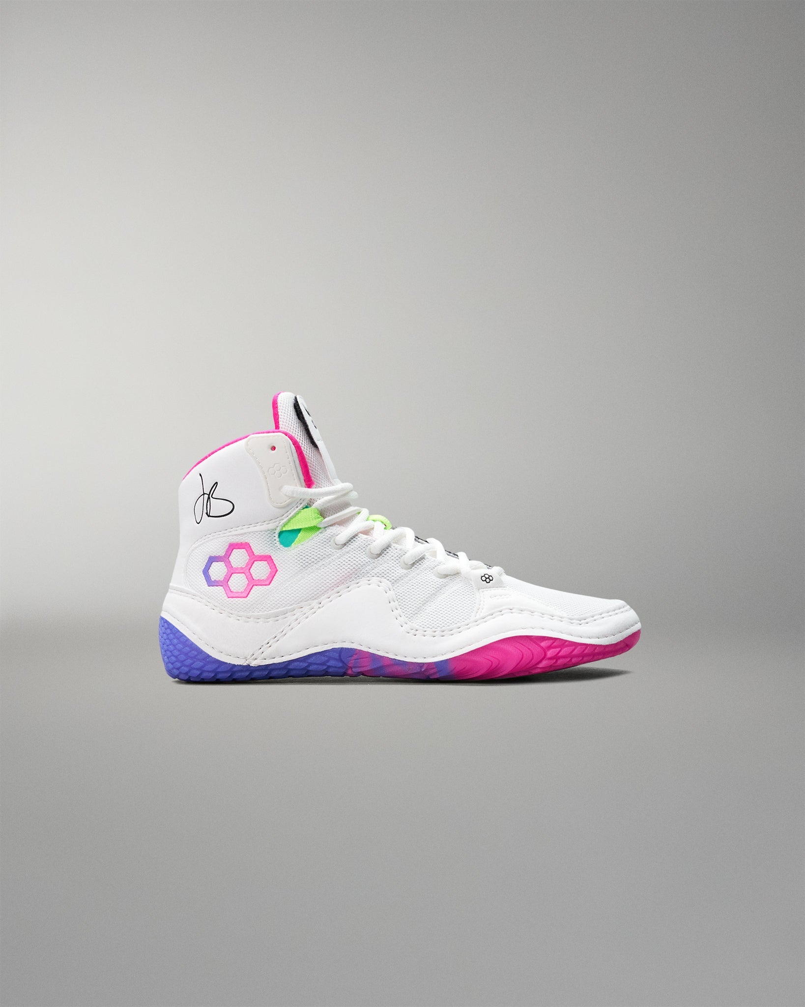 RUDIS JB1 Youth Wrestling Shoes - Neon Surge