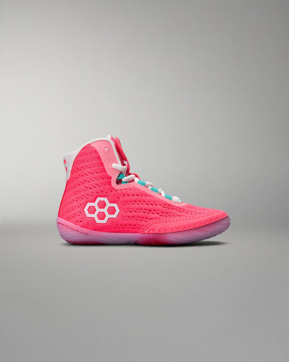 RUDIS Sarah Hildebrandt Berry Burst Pink Girls Wrestling Shoes
