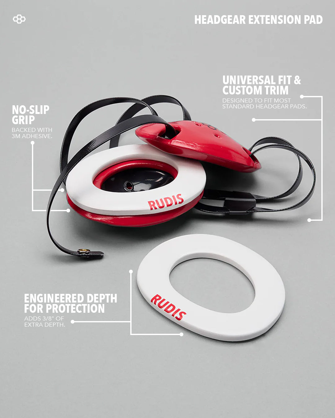 RUDIS RUDIS Wrestling Headgear Extension Pad