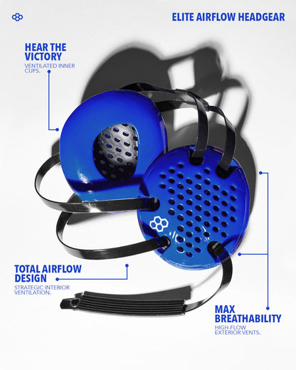RUDIS RUDIS Elite Airflow Headgear - Royal