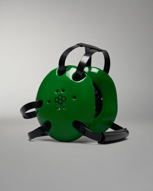 RUDIS RUDIS 2.0 Elite Headgear Kelly Green | Lightweight, Rugged & NFHS Compliant