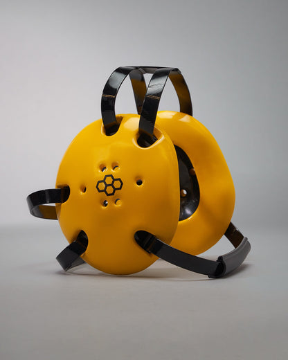 RUDIS RUDIS Yellow Wrestling Headgear 2.0 - Maximum Fit & Protection