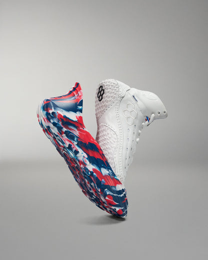 RUDIS RUDIS Wrestling Shoe Covers - Red/White/Blue