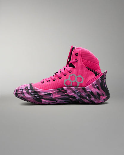 RUDIS RUDIS Wrestling Shoe Covers - Pink Power