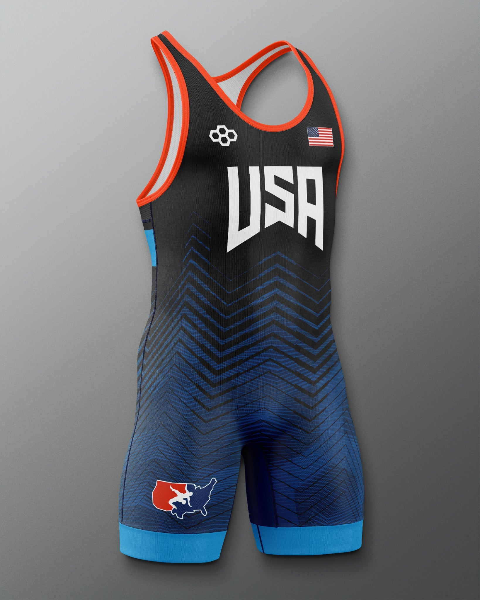 RUDIS Official USA Wrestling Freestyle Singlet - Icon 2.0 RUDIS Singlet
