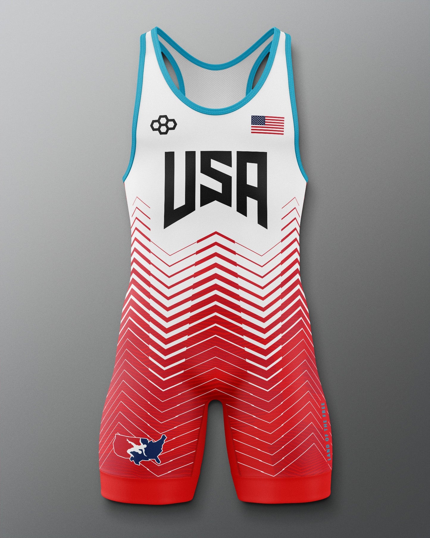 RUDIS Official USA Wrestling Freestyle Singlet - Icon 2.0 RUDIS Singlet
