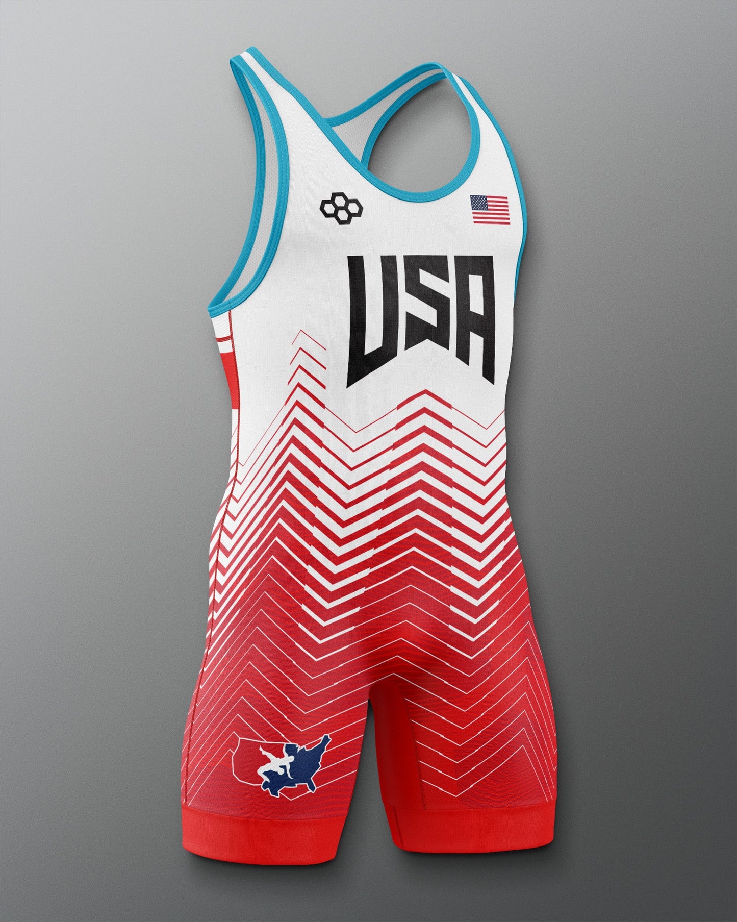 RUDIS Official USA Wrestling Freestyle Singlet - Icon 2.0 RUDIS Singlet