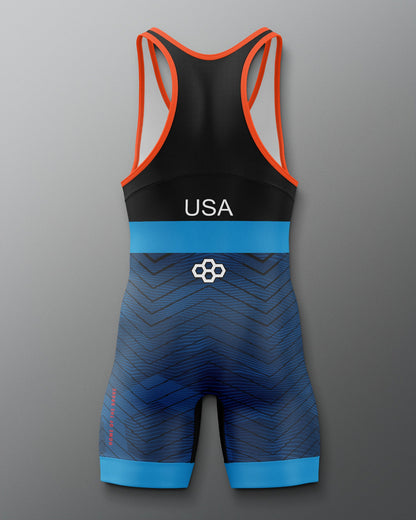 RUDIS Official USA Wrestling Freestyle Singlet - Icon 2.0 RUDIS Singlet