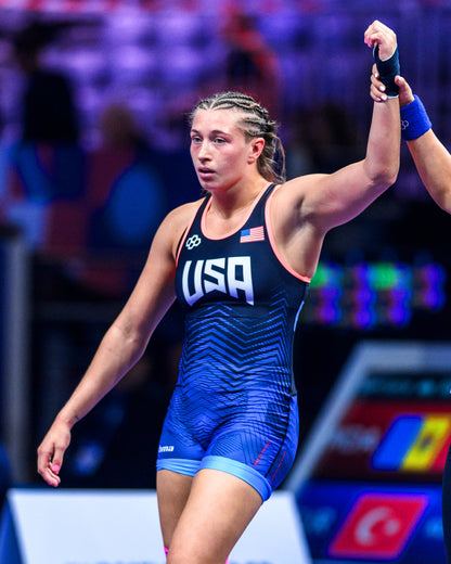 RUDIS USA Wrestling Women's 2.0 Freestyle Singlet - Official Gear