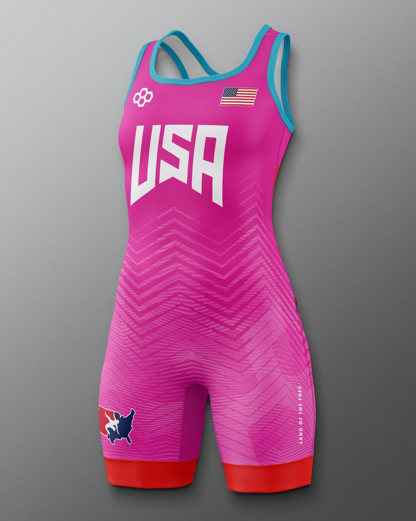 RUDIS USA Wrestling Women's 2.0 Freestyle Singlet - Official Gear