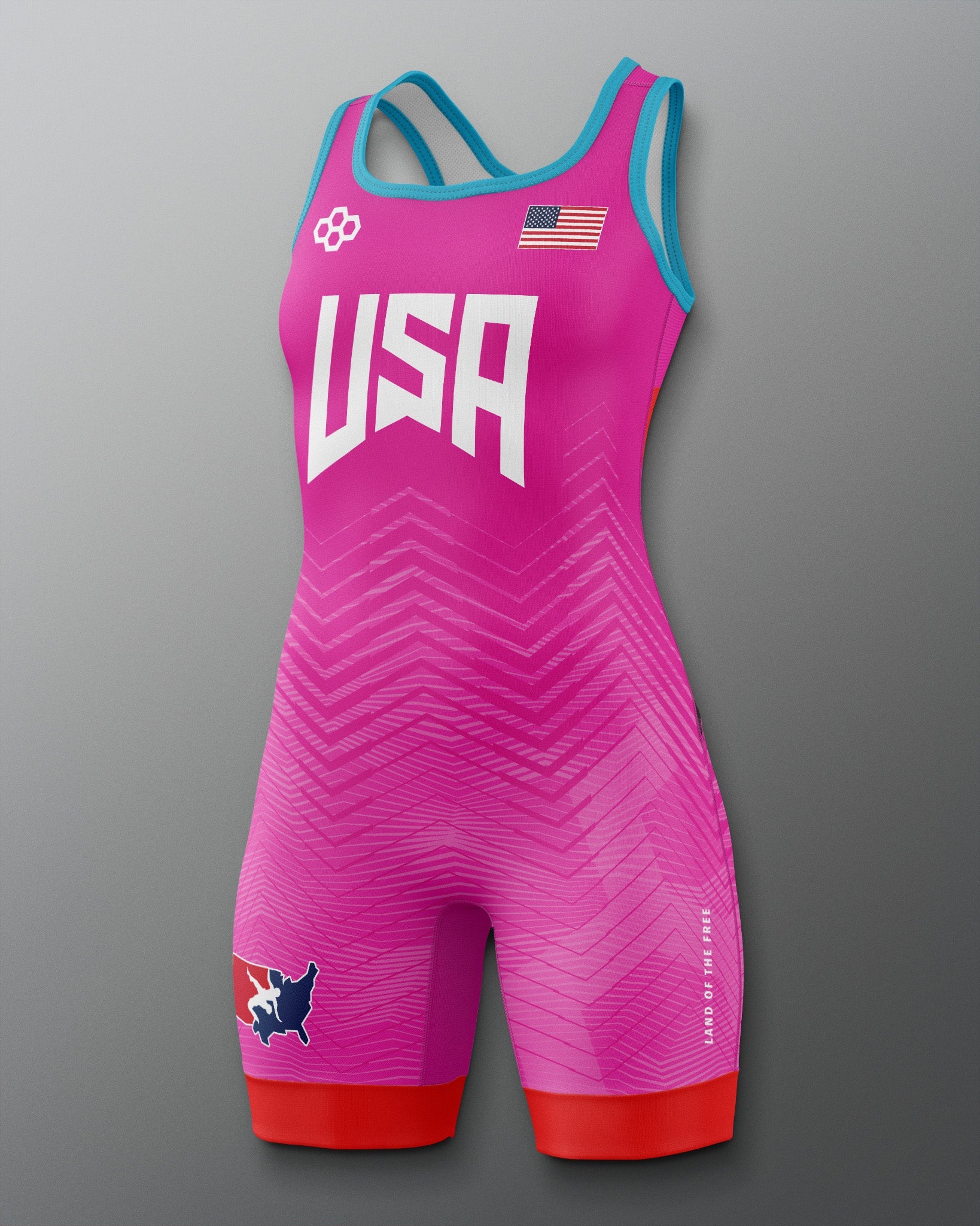RUDIS USA Wrestling Women's 2.0 Freestyle Singlet - Official Gear