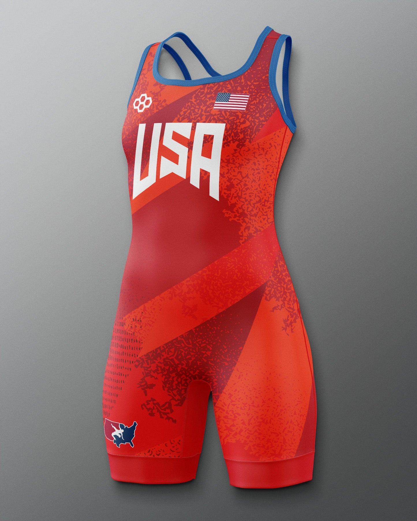 RUDIS USA Wrestling Grit Icon Women's 2.0 Elite Freestyle Singlet