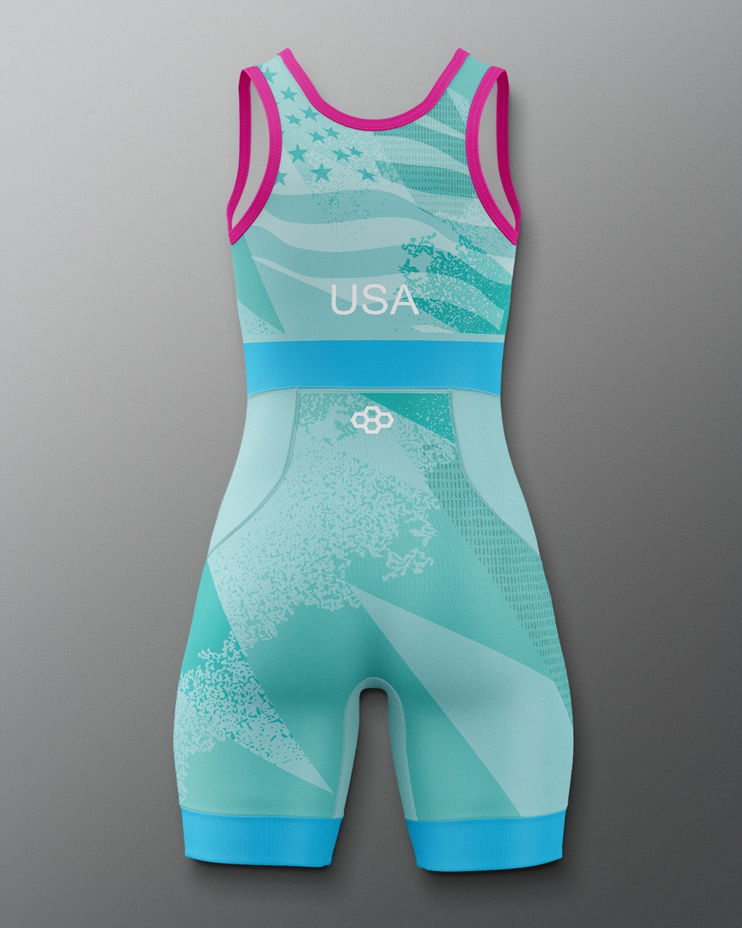 RUDIS USA Wrestling Grit Icon Women's 2.0 Elite Freestyle Singlet
