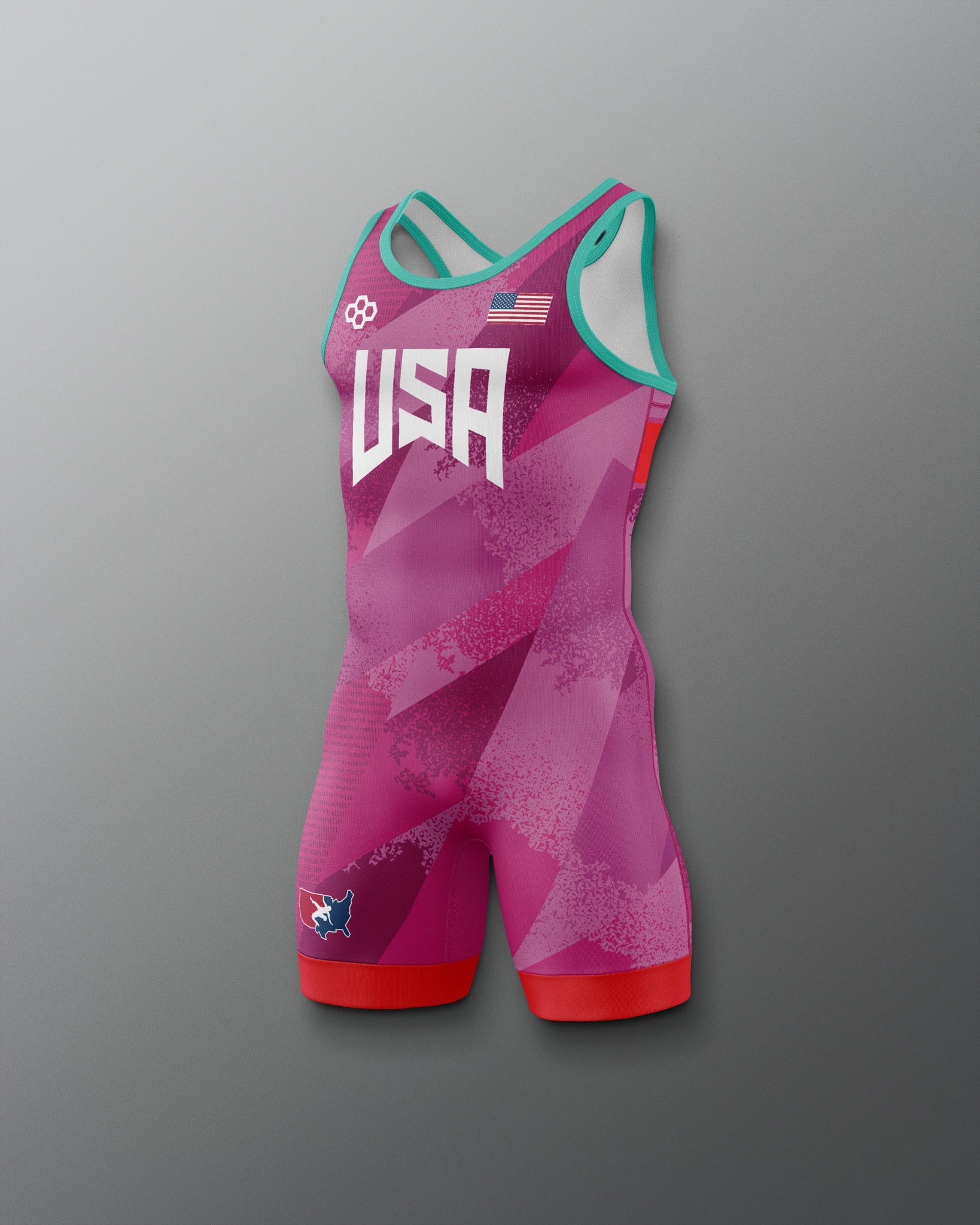 RUDIS USA Wrestling Grit Icon Boy's 2.0 Elite Freestyle Singlet