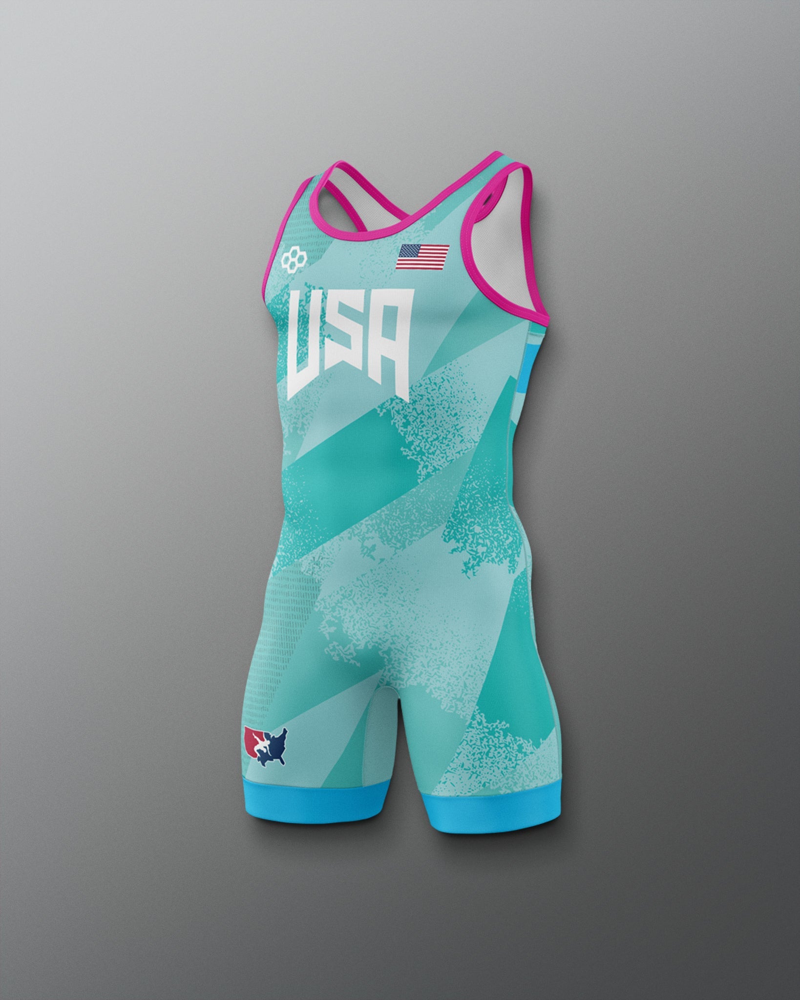 RUDIS USA Wrestling Grit Icon Boy's 2.0 Elite Freestyle Singlet